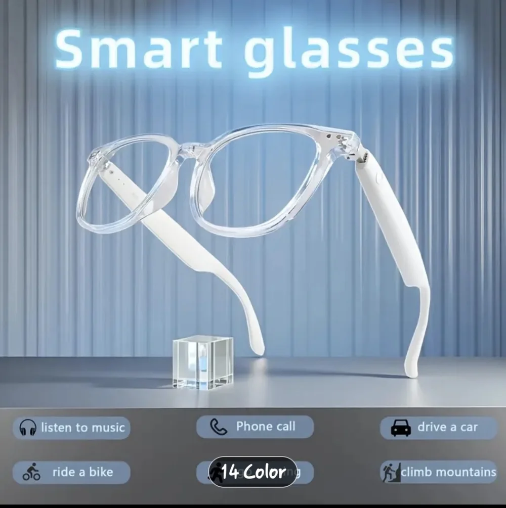 Smart Wireless Glasses Elegant Color Changing Frame Glasses